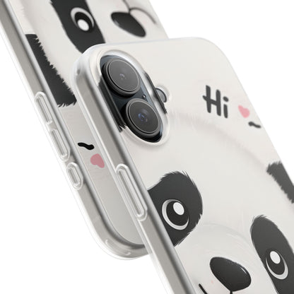 Panda Glow iPhone 16 Plus Case - Soft