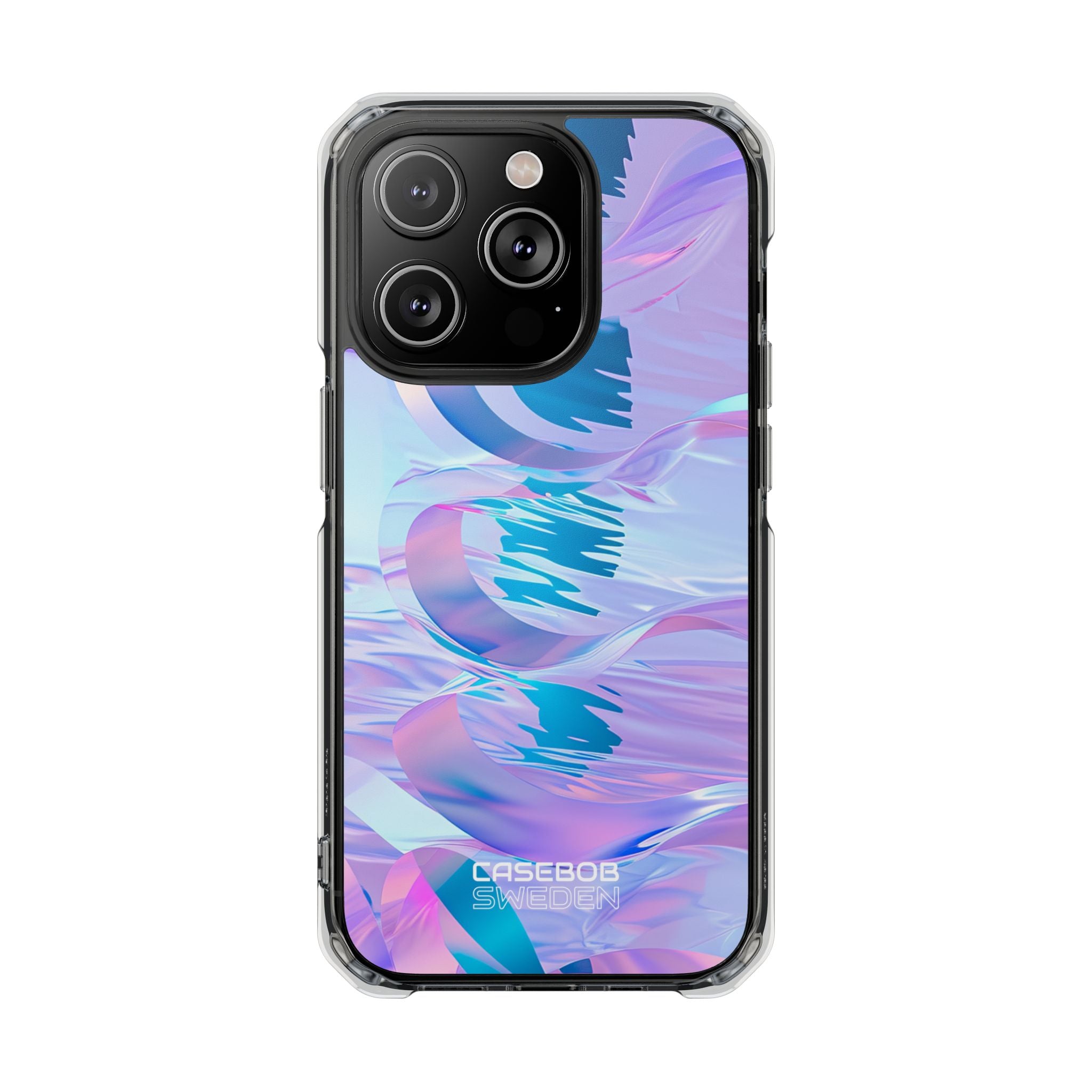 Iridescente Stromende Golven iPhone 14 - Impact Clear+