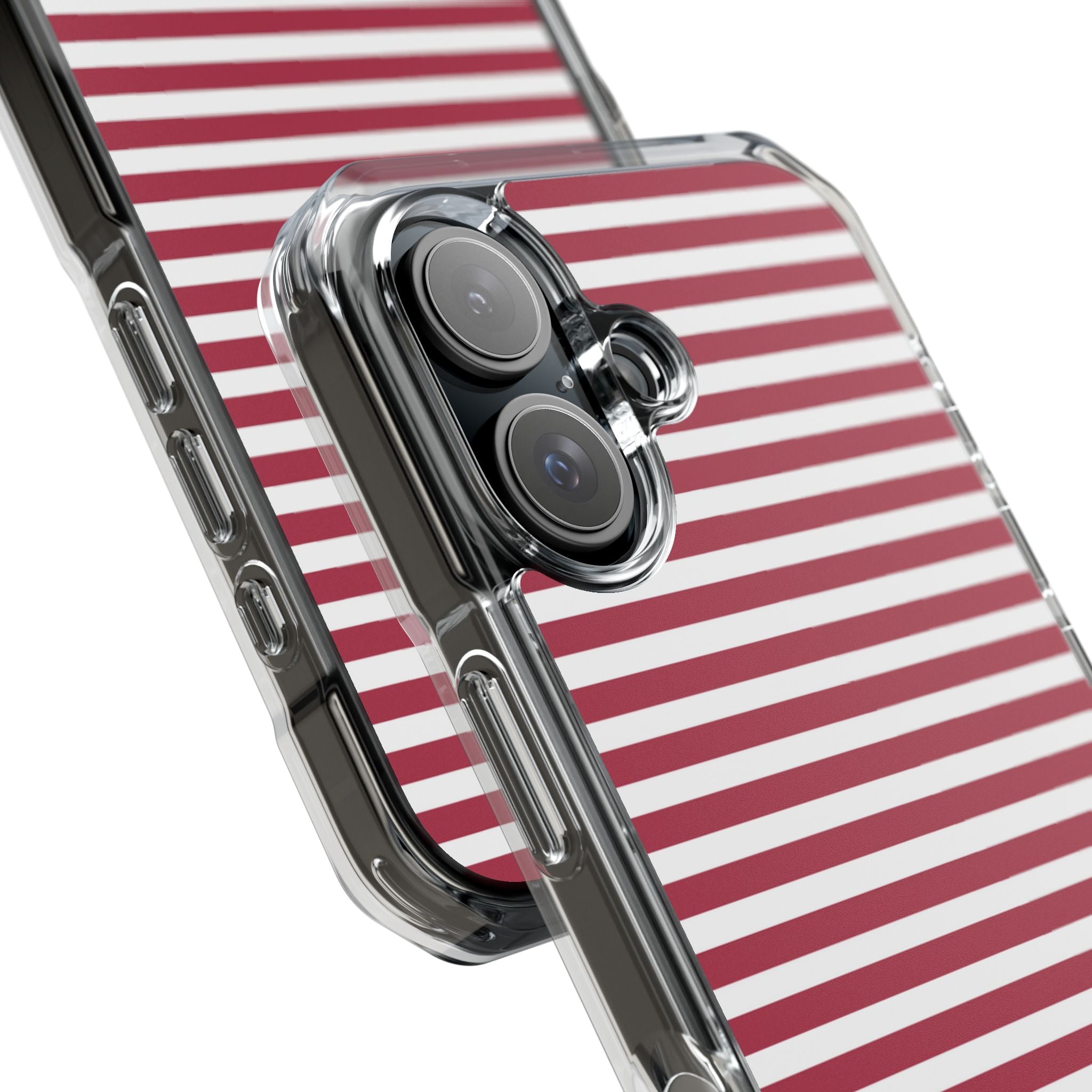 Red Stripes Wrap iPhone Case - Impact
