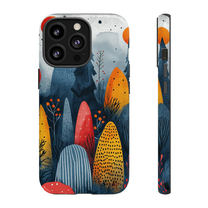 Scandinavian Forest Elegance - Protective Phone Case