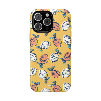 Lemons Dance Playfully - iPhone Case