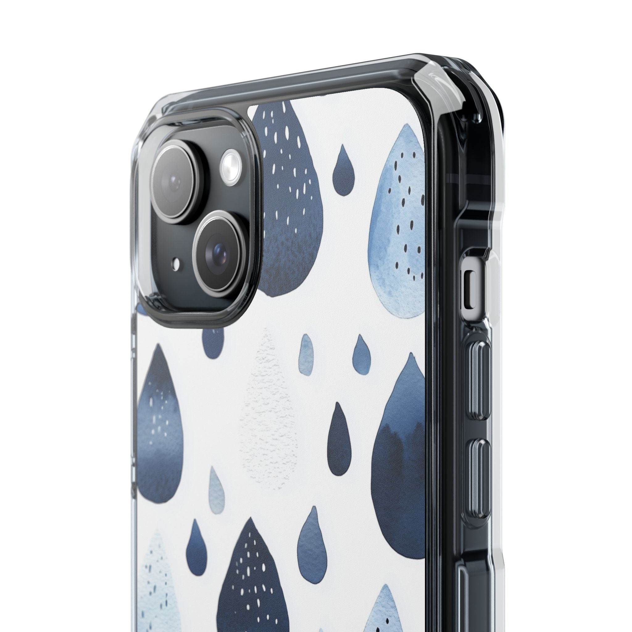 Droplets Flow Softly iPhone Case - Impact