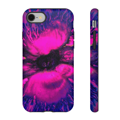 Deep Pink Ink Art iPhone Case (Protective) iPhone 8 Matte Phone Case