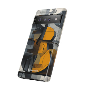 Cello Abstraction | Protective Phone Case for Google Pixel