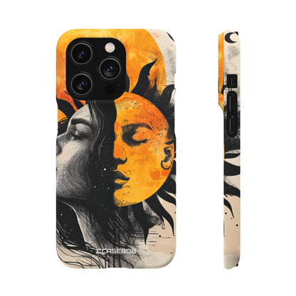 Sunlit Duality | Slim Phone Case for iPhone