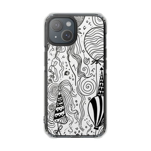 Whimsical Festivity - Phone Case for iPhone (Clear Impact - Magnetic)