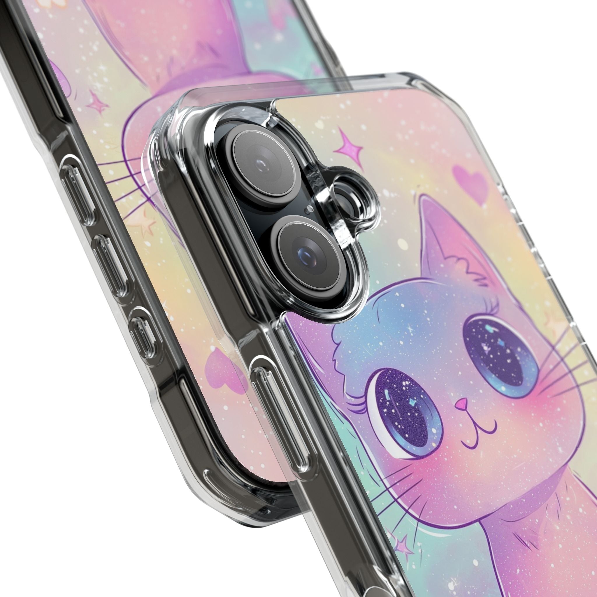 Sparkling Cat Smiles iPhone Case - Impact