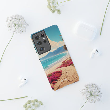 Footprints Trace Sand - Samsung Case