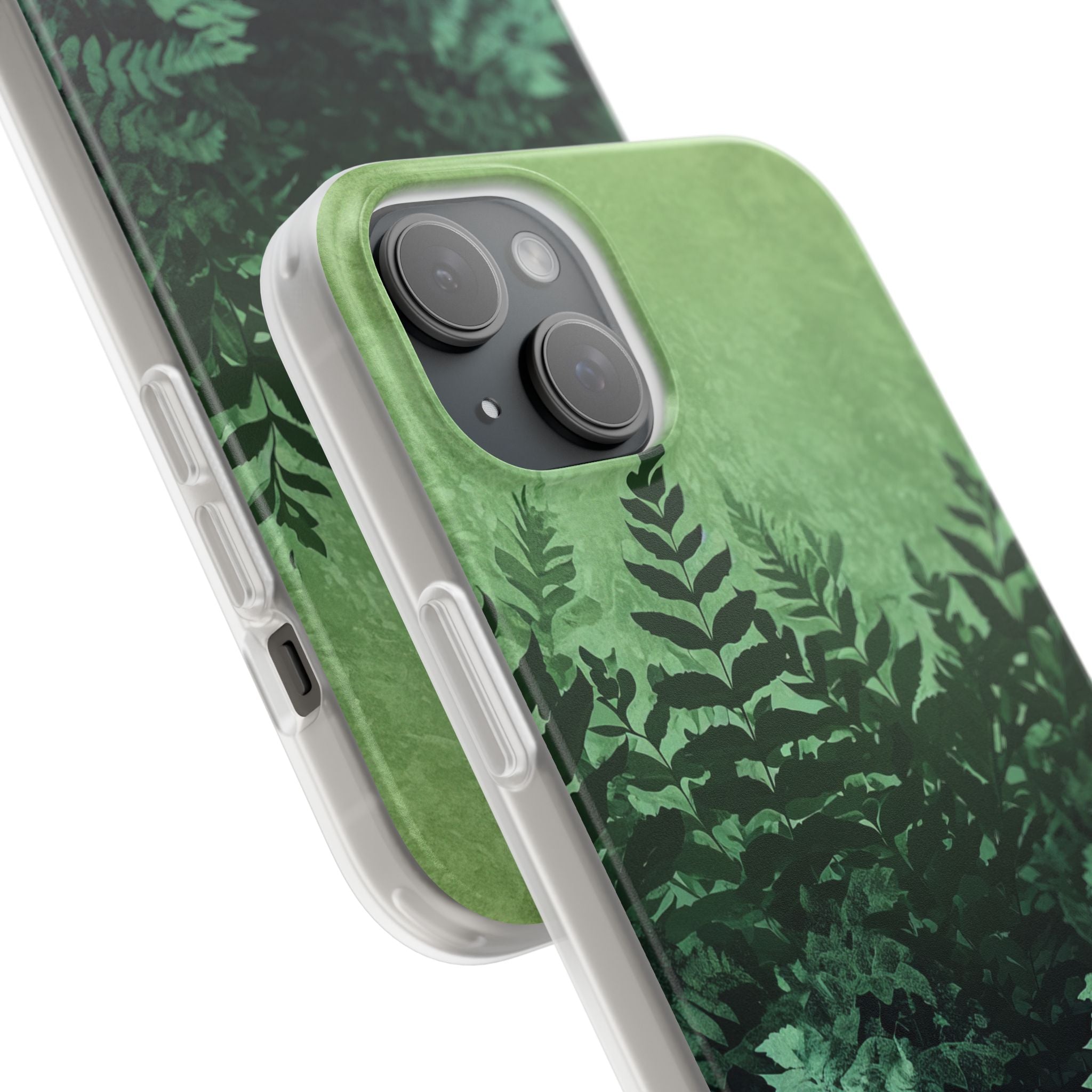 Gradient Fernscape Lush iPhone 15 - Flexi Phone Case