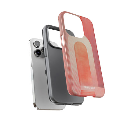 Crimson Arches iPhone 14 Pro Case - Tough