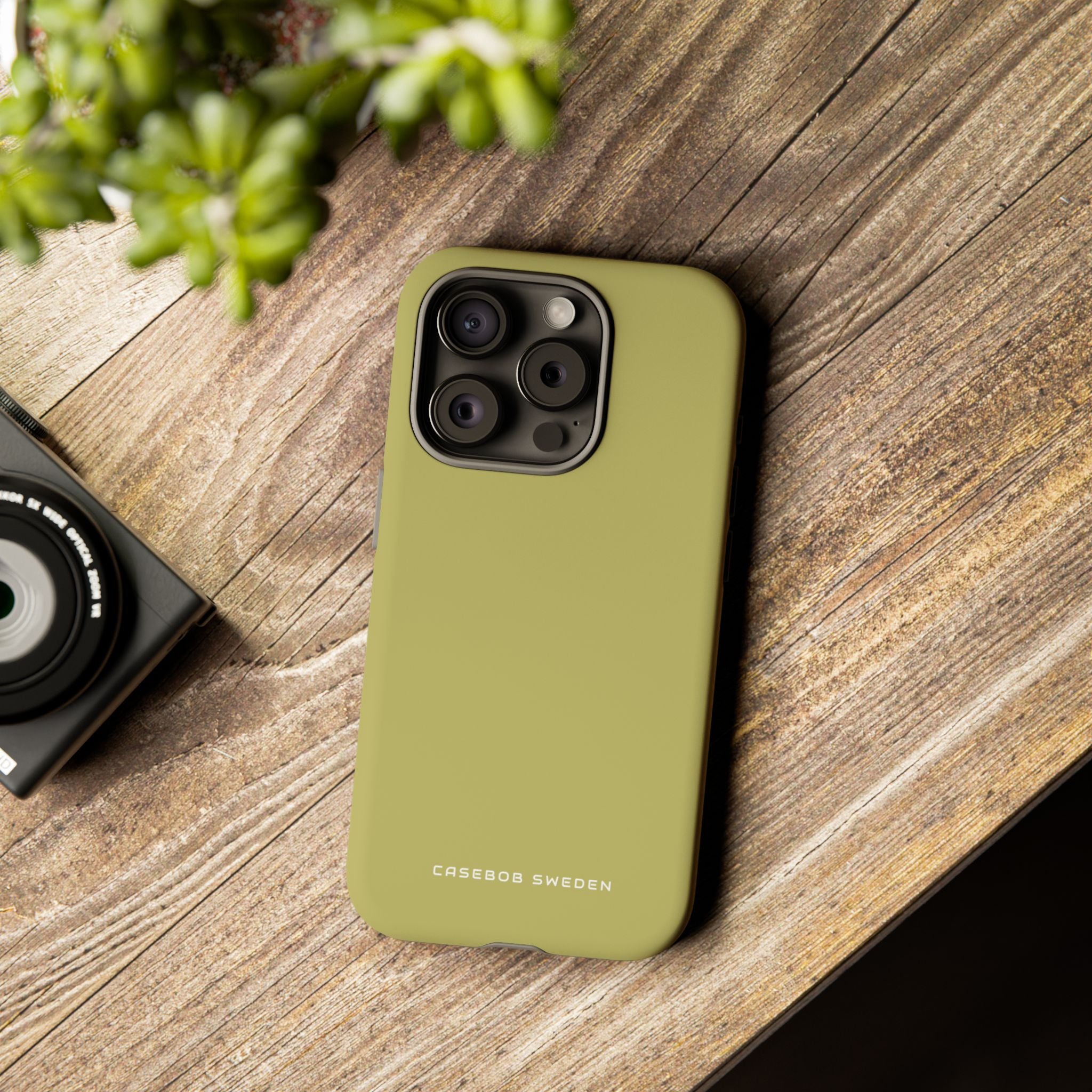 Dark Khaki iPhone 15 - Tough Phone Case