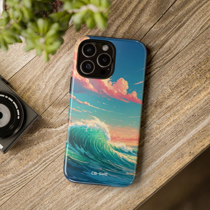Waves Embrace Sunlight - iPhone Case