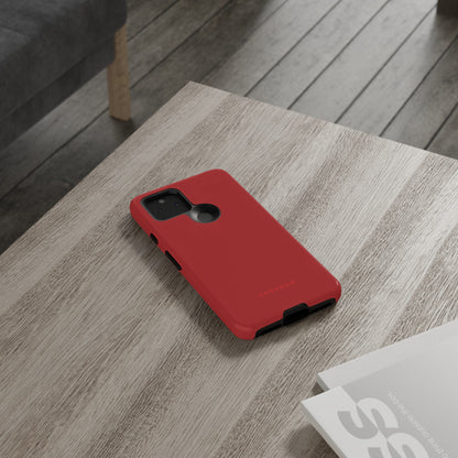 Carnelian Red - Protective Phone Case