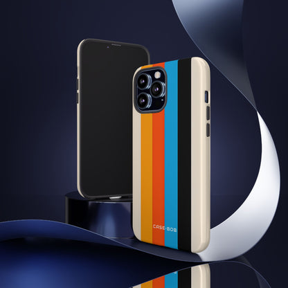 Vivid Stripe Harmony iPhone 13 Pro Max Case - Tough