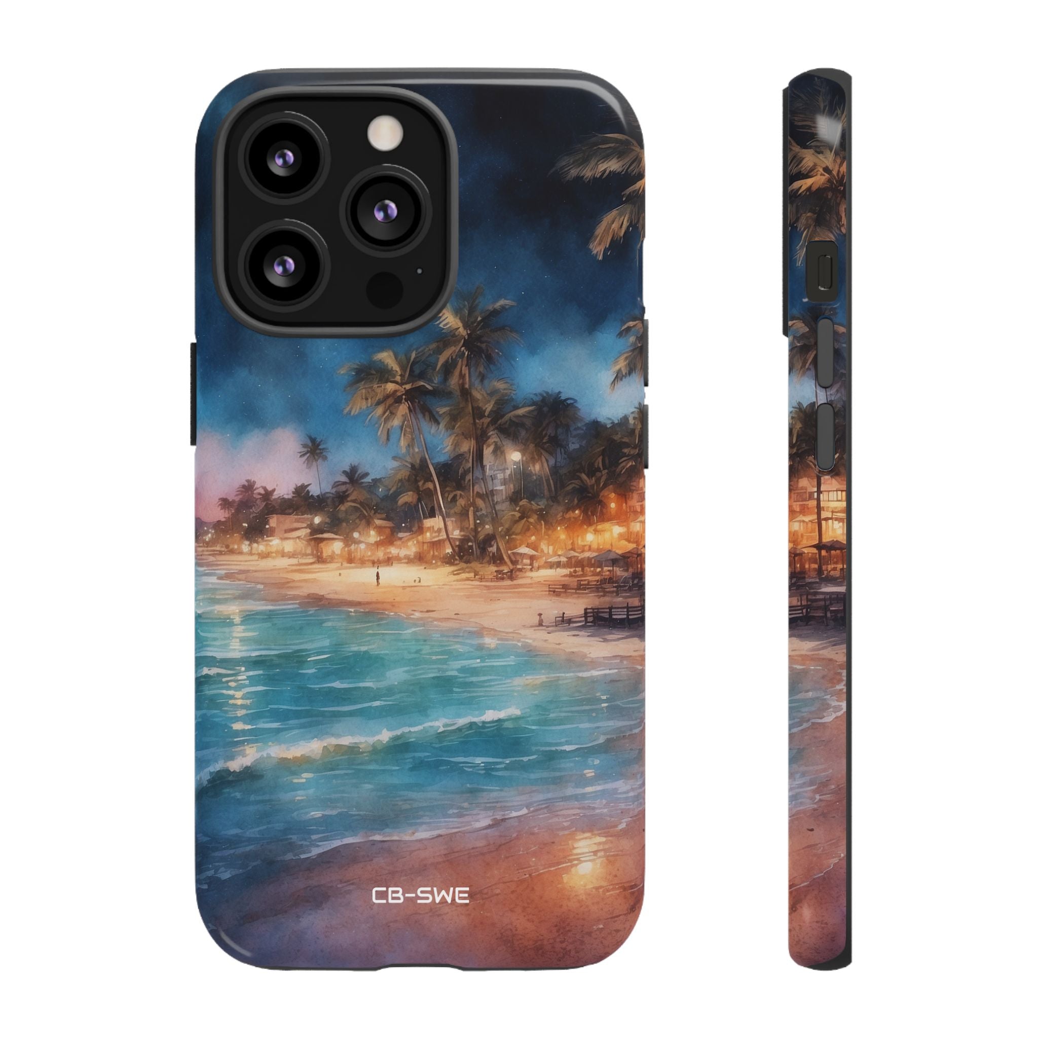 Moonlight Dances Water - iPhone Case