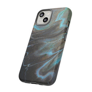 Smaragd Glitter Ink Art iPhone Case (Protective) Phone Case