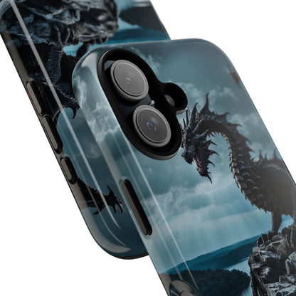 Dragon Soars Moonlight - iPhone Case