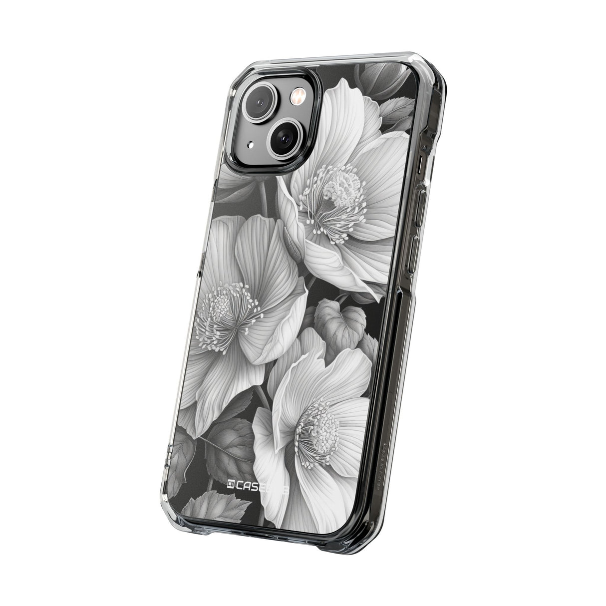 Botanical Elegance - Phone Case for iPhone (Clear Impact - Magnetic)