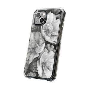 Botanical Elegance – Handyhülle für iPhone (Clear Impact – Magnetisch) 