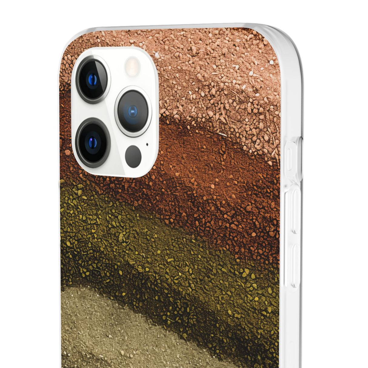 Earth Tone Pattern | Phone Case for iPhone (Flexible Case)