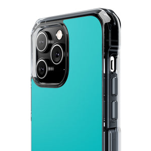 Dark Turquoise | Phone Case for iPhone (Clear Impact Case - Magnetic)