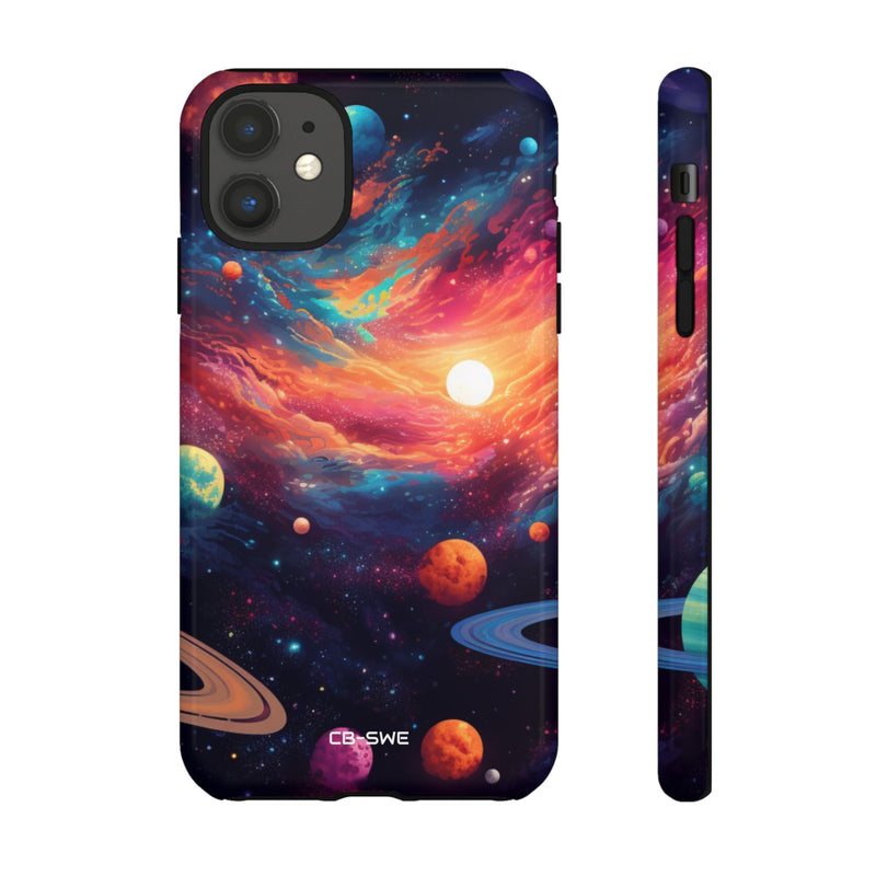 Cosmic Ballet Unveiled - iPhone Case