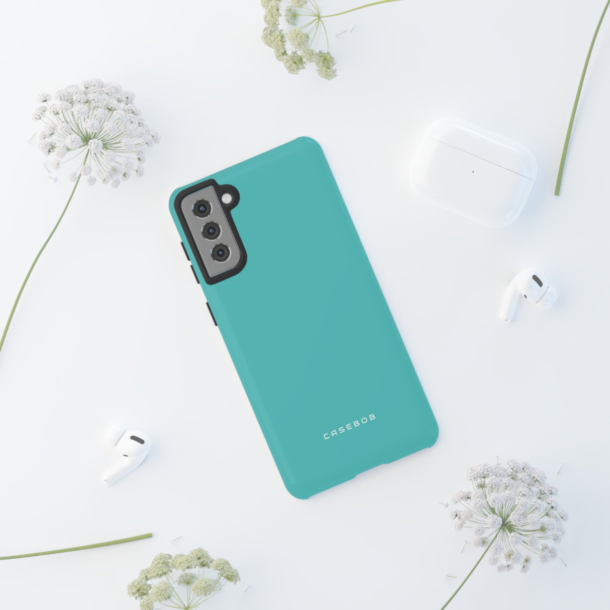 Bright Turquoise - Protective Phone Case