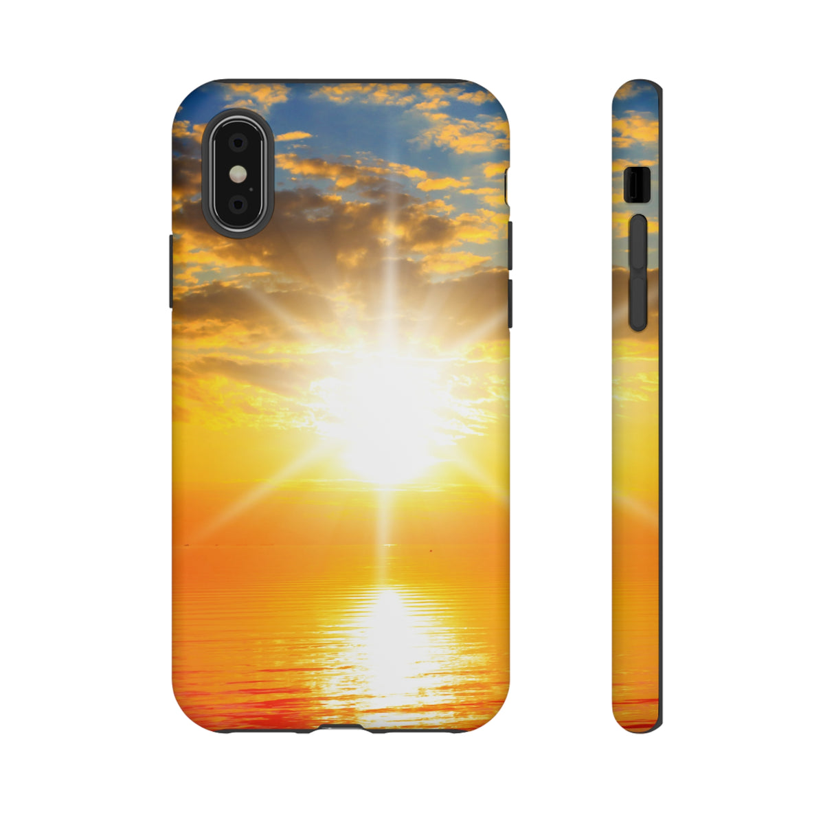 Idyllic Sundown iPhone Case (Protective) iPhone X Matte Phone Case