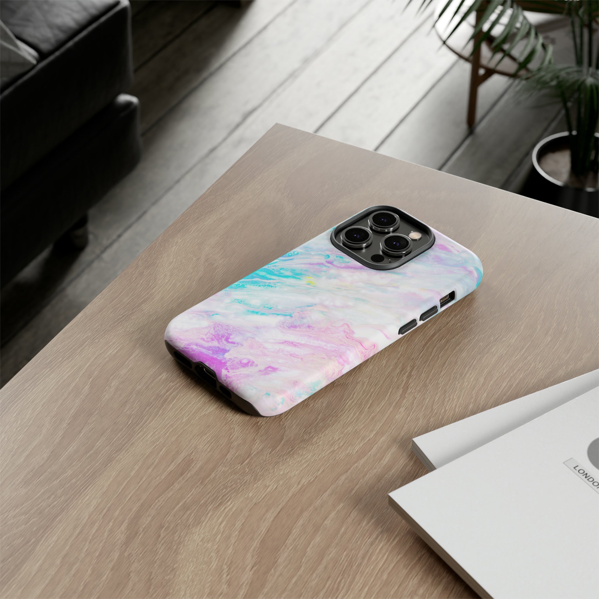 Watercolor Pink - Protective Phone Case