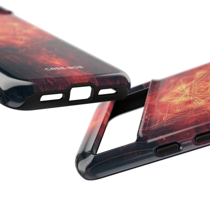 Radiant Mandala Google Pixel 8 Case - Tough