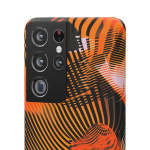 Pantone Tangerine Design | Handyhülle für Samsung (Slim Case)