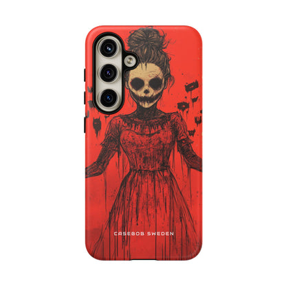 Haunting Scarlet Descent Samsung S24 - Tough Phone Case