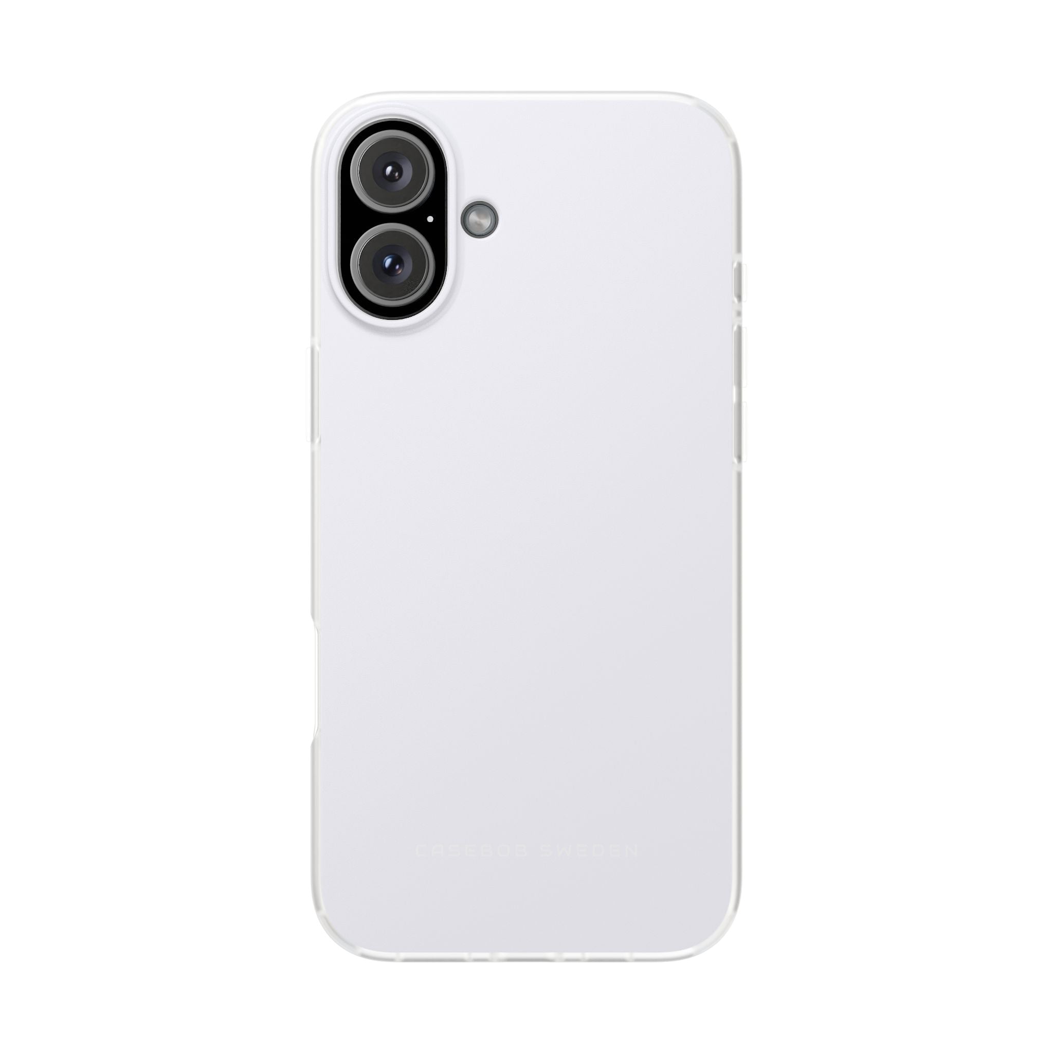 Ghost White iPhone 16 - Flexi Phone Case