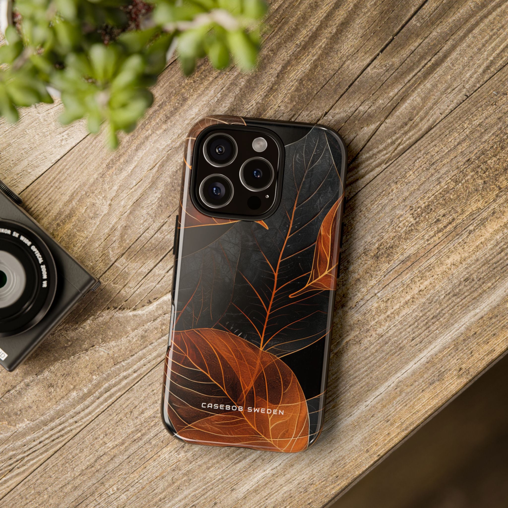 Autumn Leaf Elegance iPhone 16 - Tough Phone Case