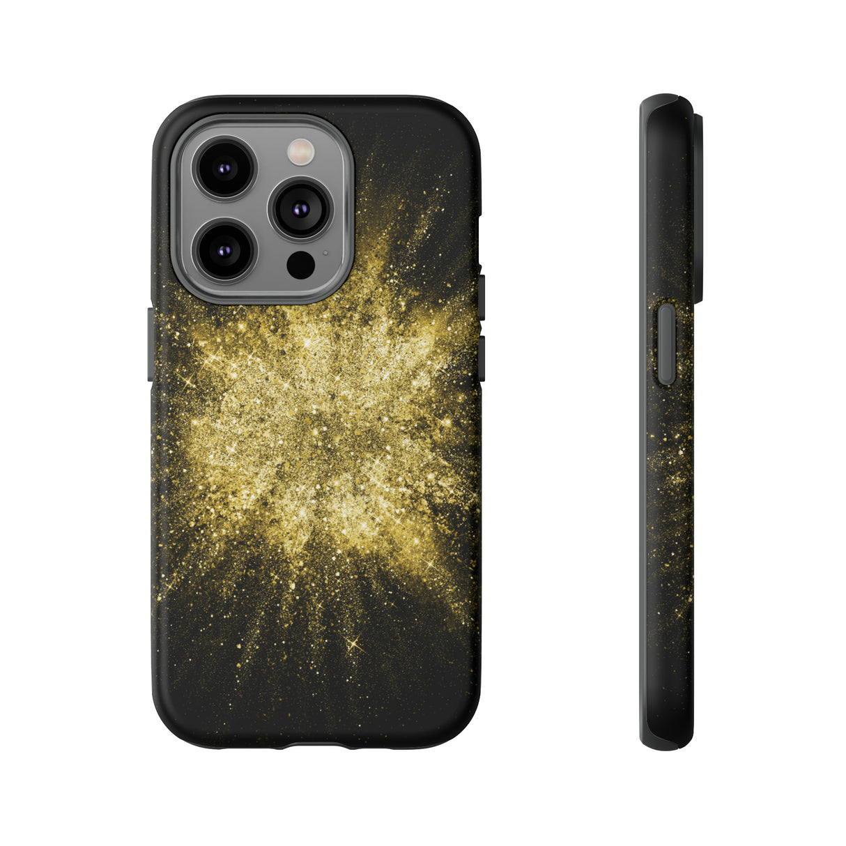 Gold Glitter Background - Protective Phone Case