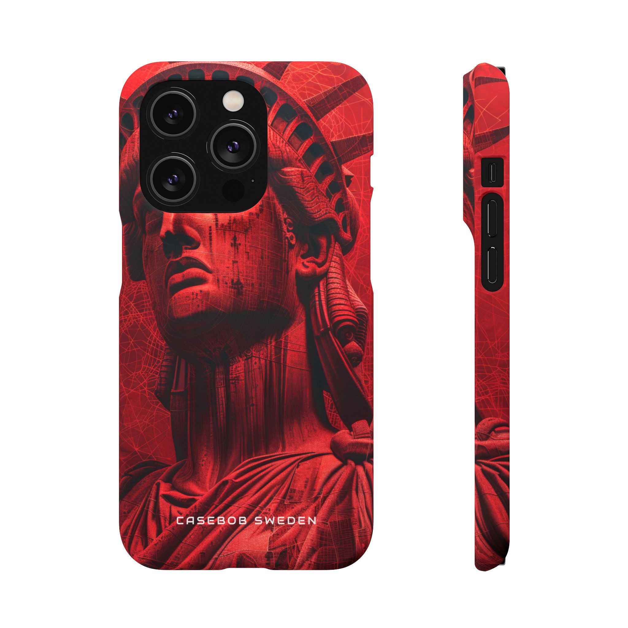 Zen Red Liberty Vision iPhone 14 - Slim Phone Case