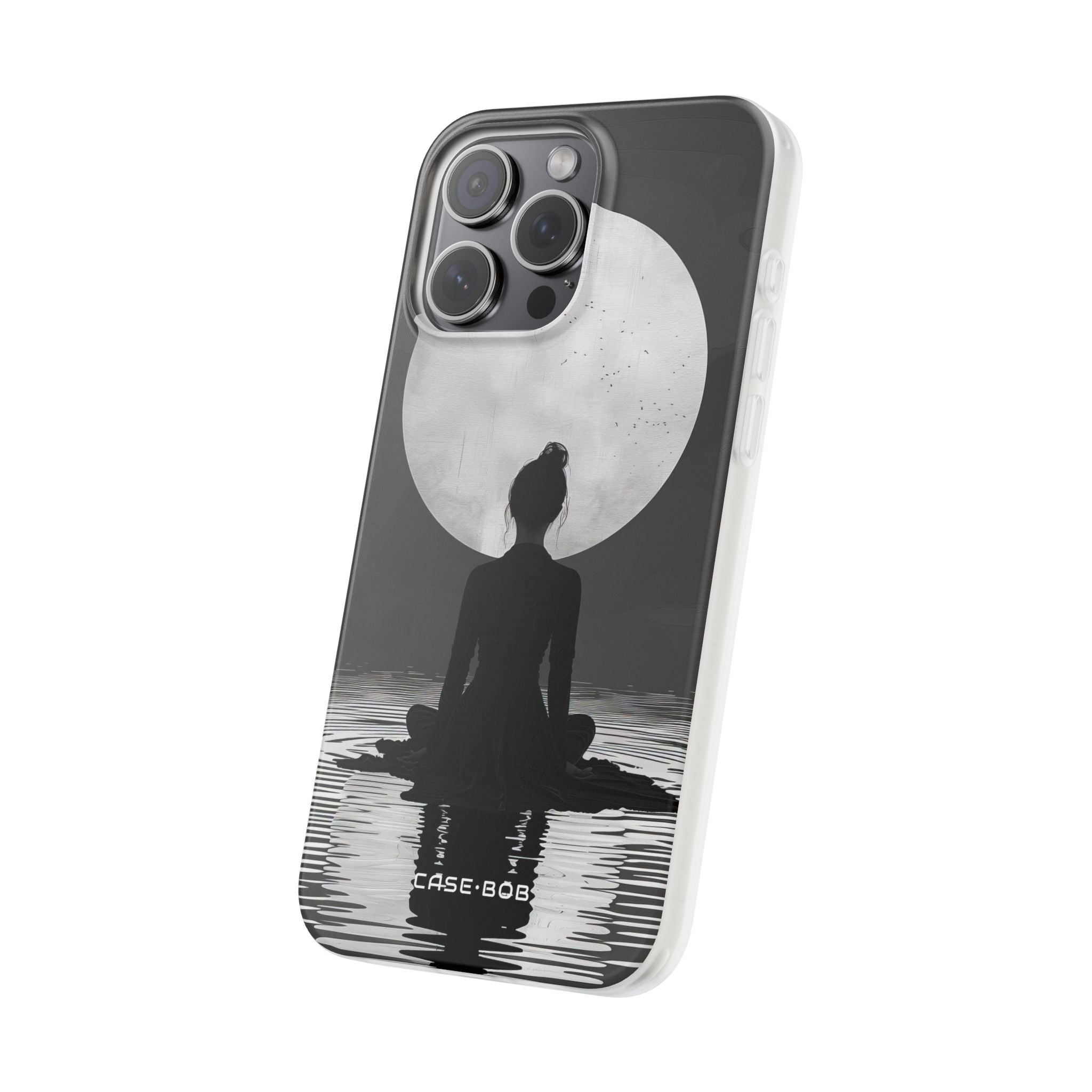 Silhouette Moonlight iPhone 15 Pro Max Case - Soft