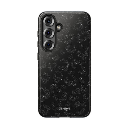 Glittery Leopard Elegance - Samsung Case