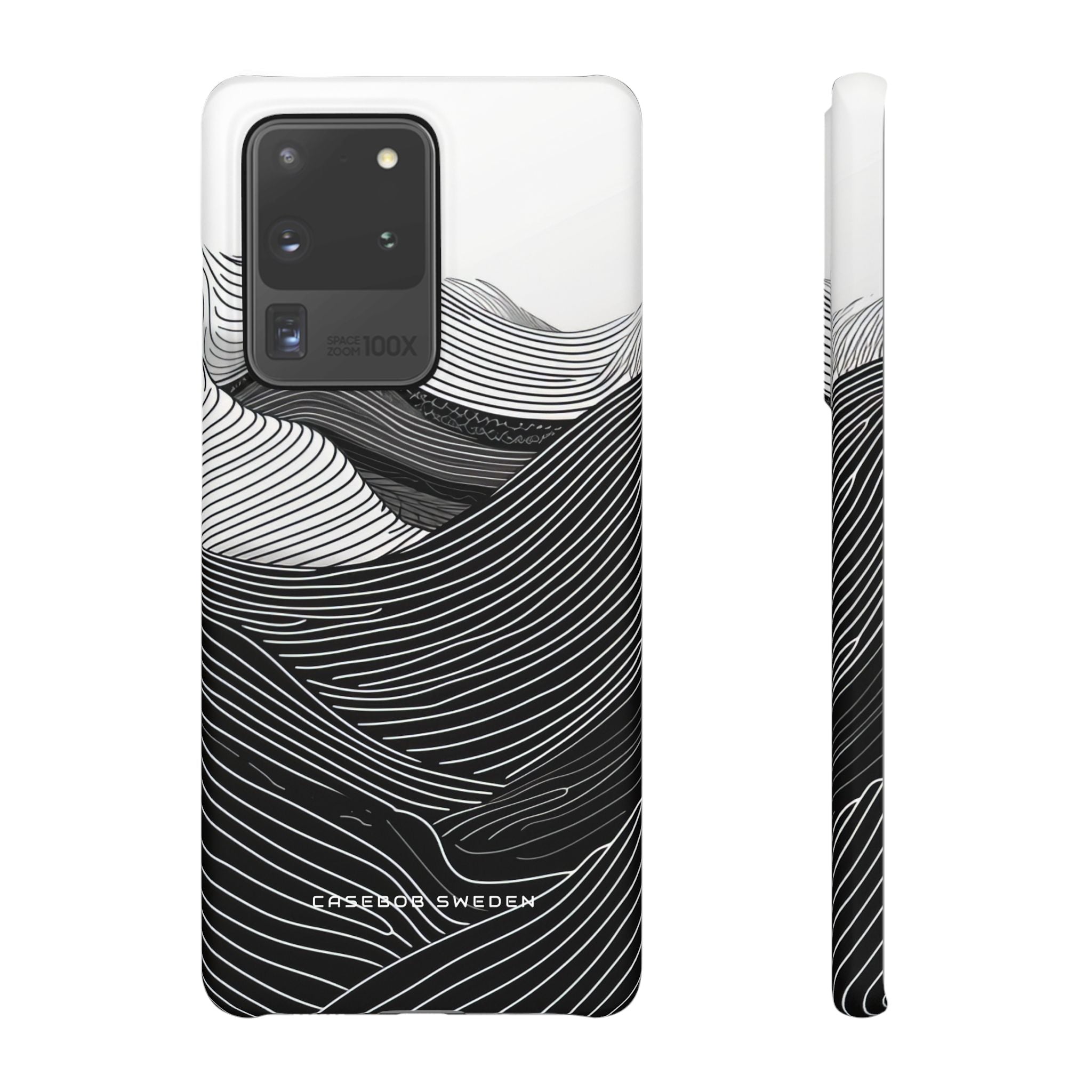 Undulating Horizon Waves Samsung S20 - Slim Phone Case