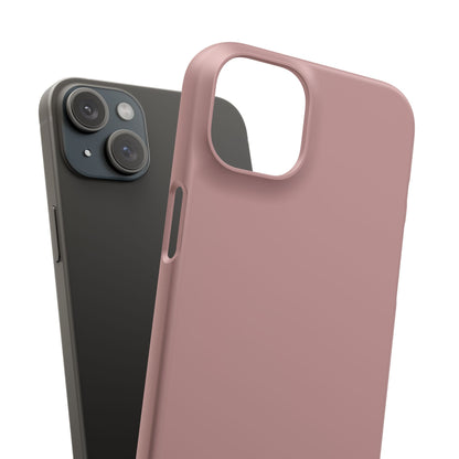 Rosy Brown iPhone 15 - Slim Phone Case