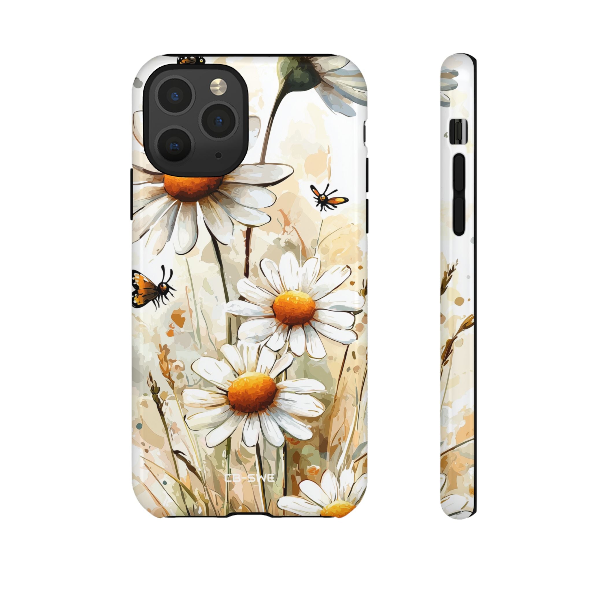 Daisies Dance Light - iPhone Case