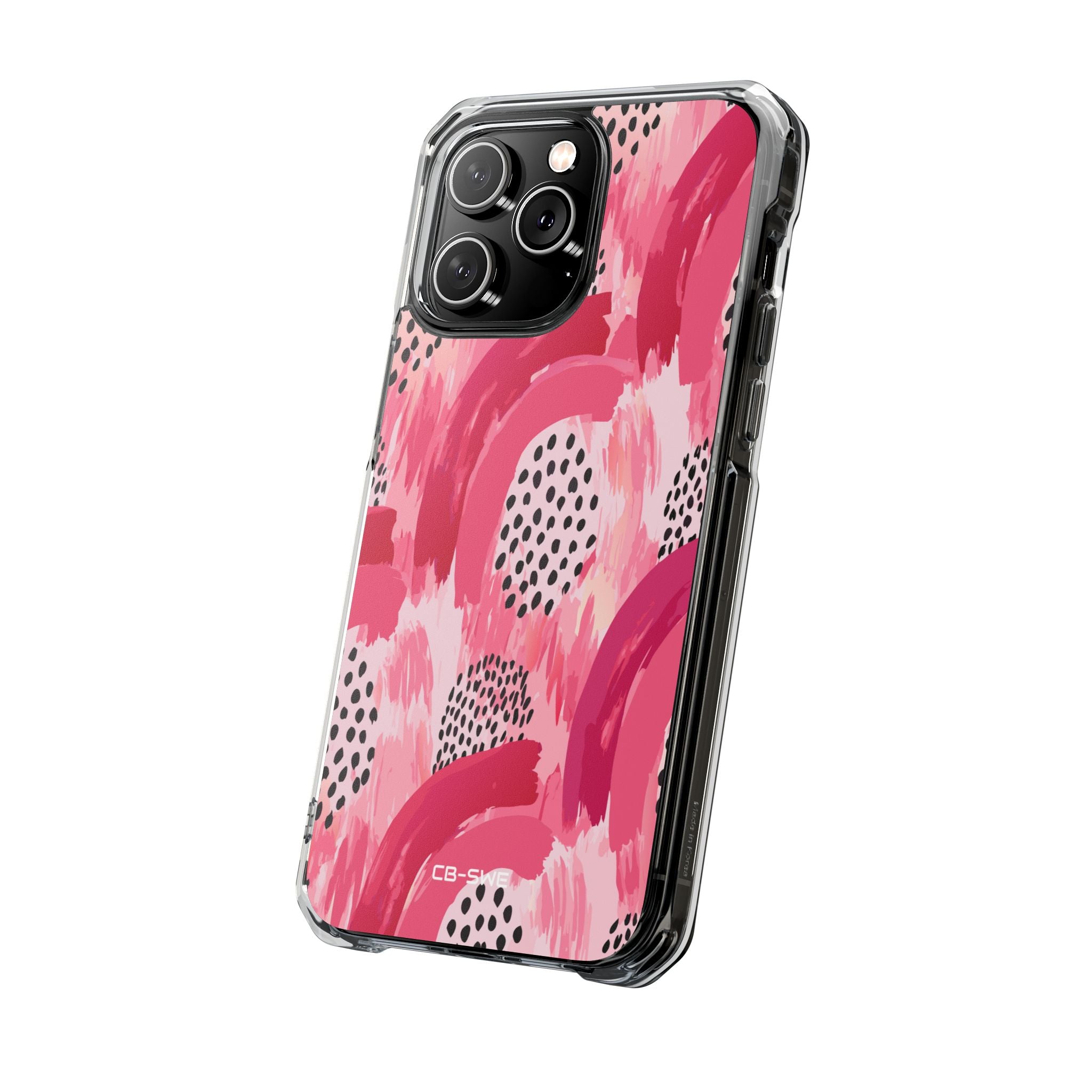 Vibrant Brushwork Dance iPhone Case - Impact
