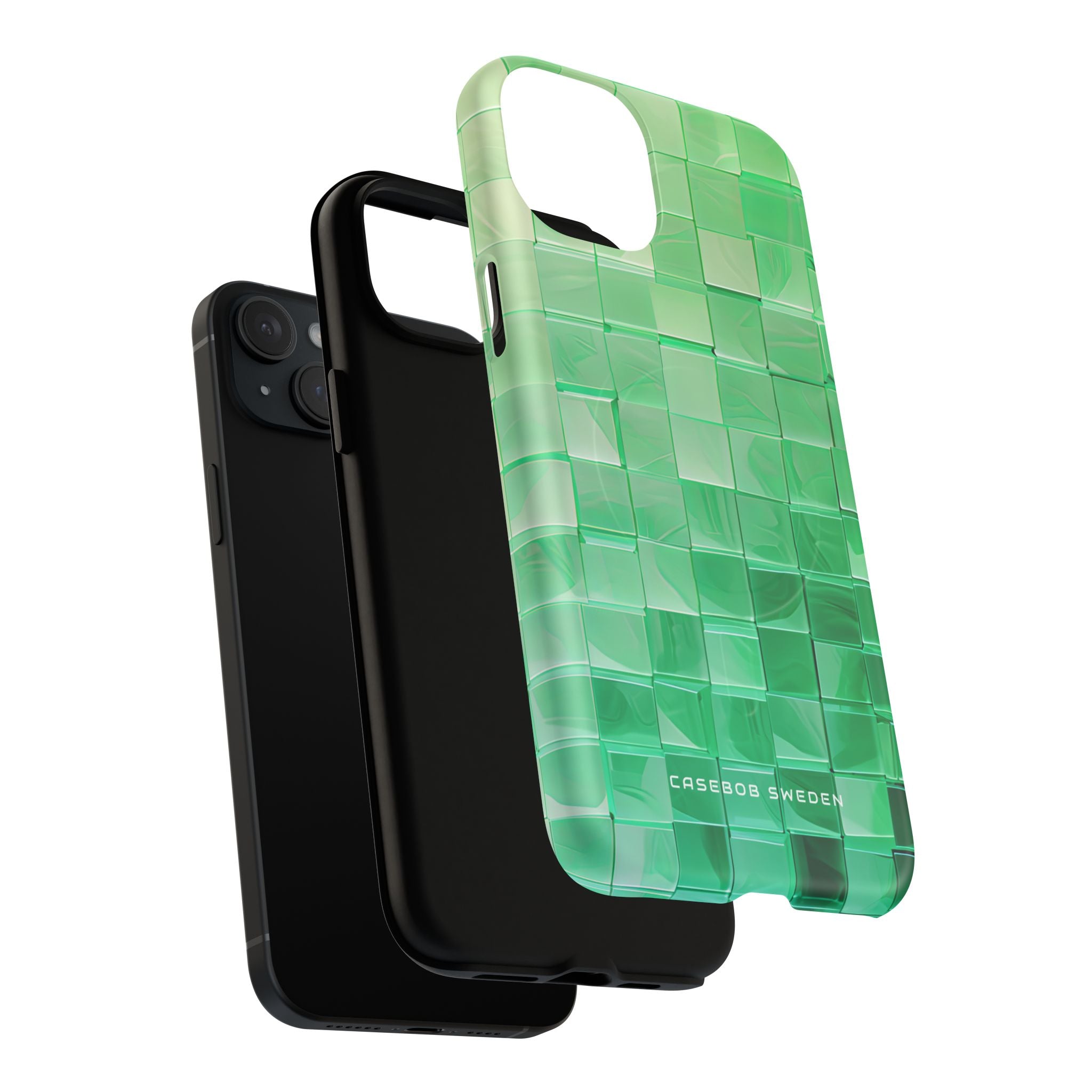 Gradient Verdegrid iPhone 15 | Tough+ Phone Case