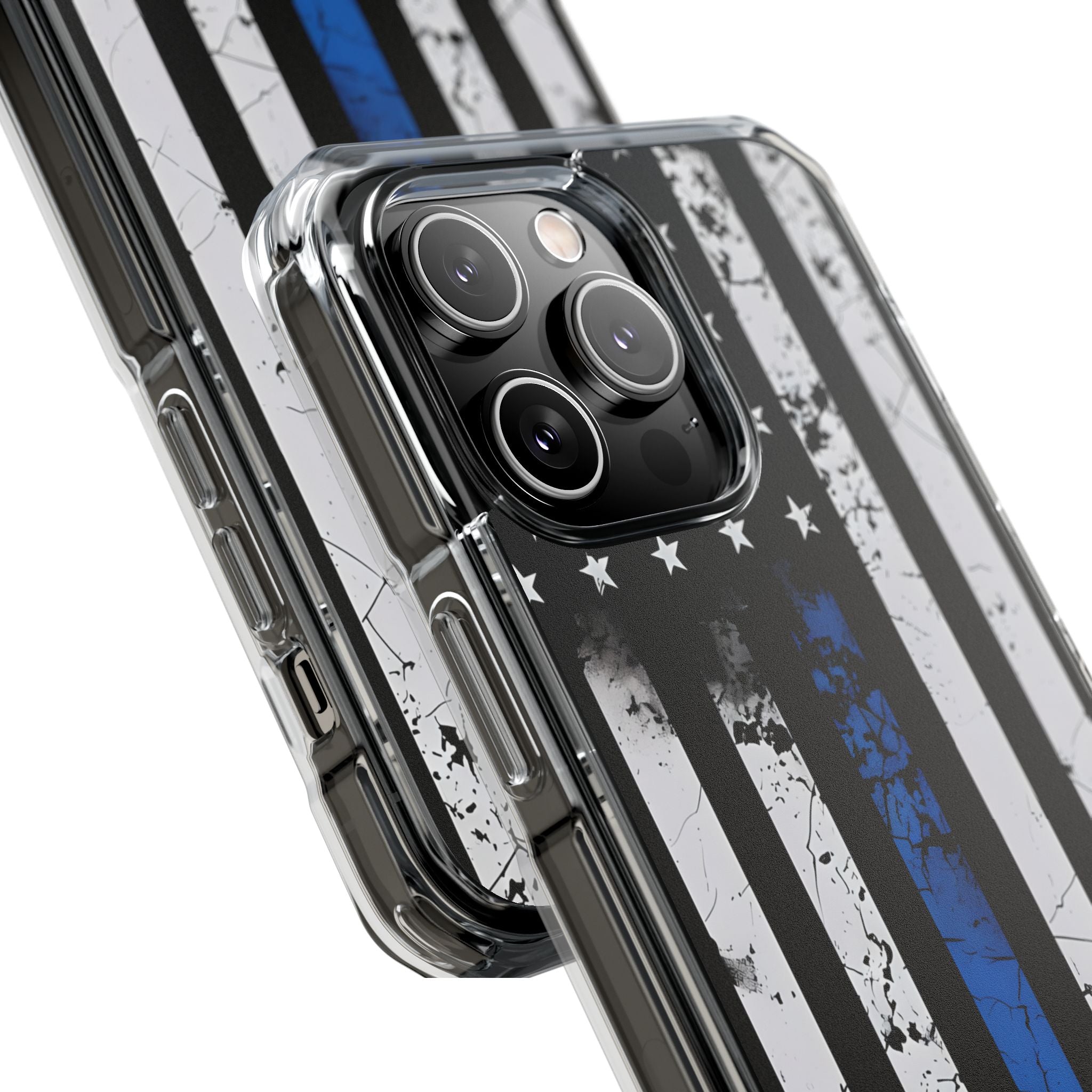 Blue Stripe Flag iPhone 14 Pro Max Case - Impact