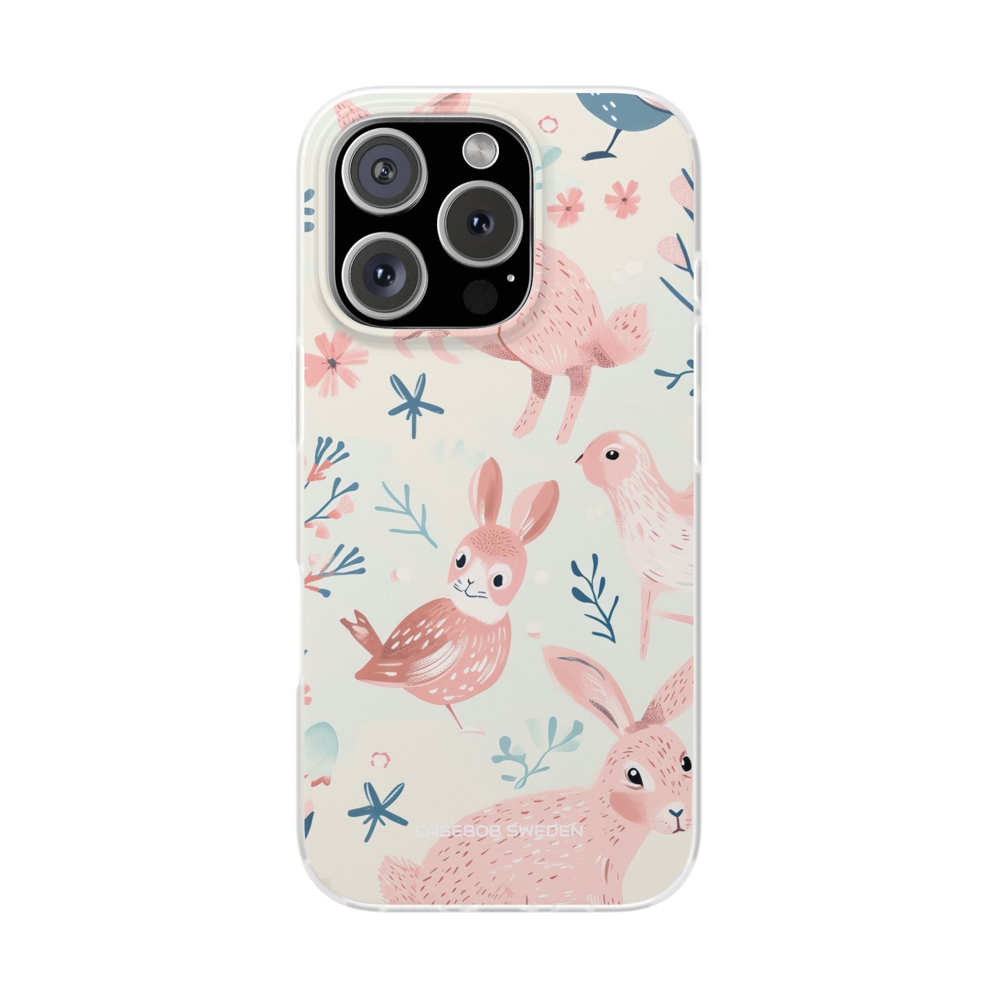 Pastel Whimsical Nature - Flexi iPhone 16 Phone Case