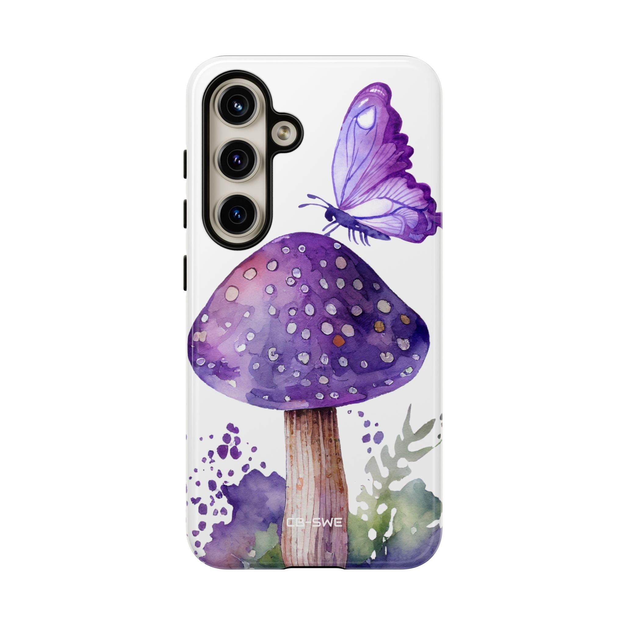 Whimsical Butterfly Perch - Samsung Case
