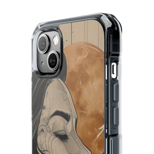 Lunar Introspection - Phone Case for iPhone (Clear Impact - Magnetic)