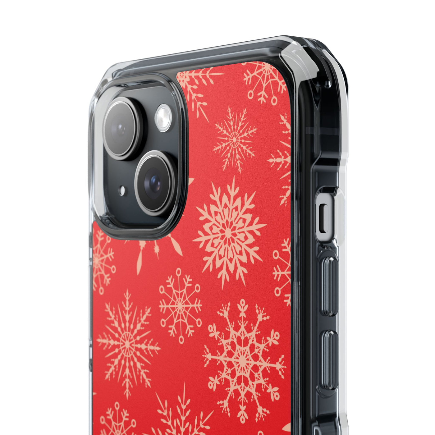 Snowflakes Dance Happily iPhone Case - Impact
