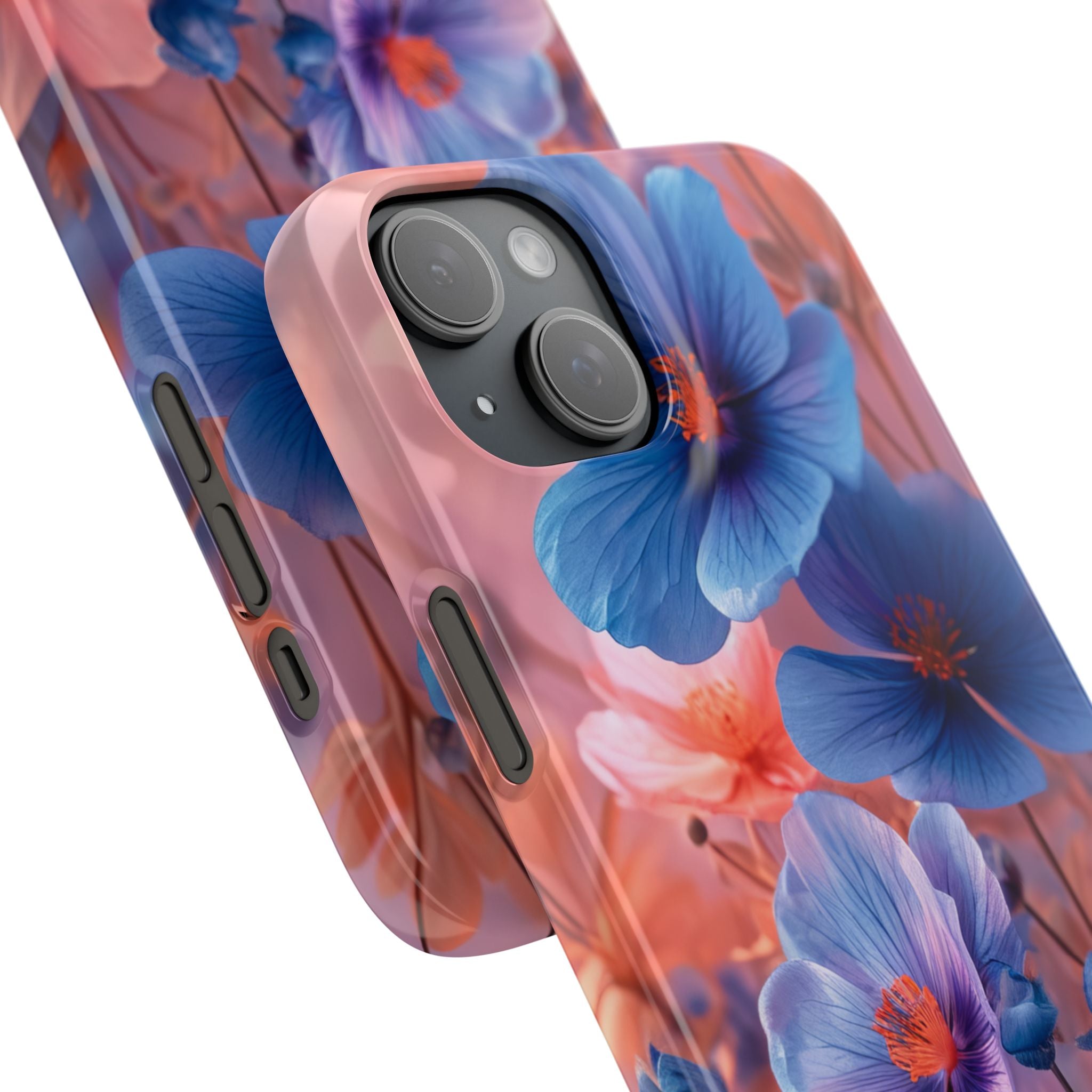 Ethereal Floral Symphony iPhone 15 - Slim Phone Case