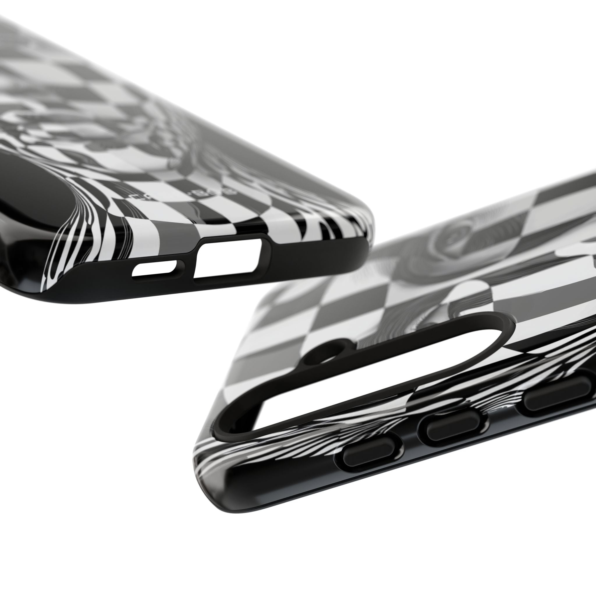 Checkered Face Samsung S24 Plus Case - Tough